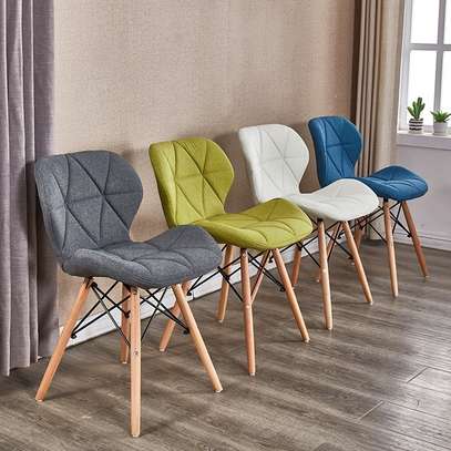 High-Quality Dining Chairs –Leather-Covered Plastic Seats image 6