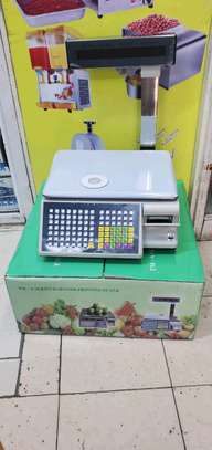 Barcode printing weighing scale image 1