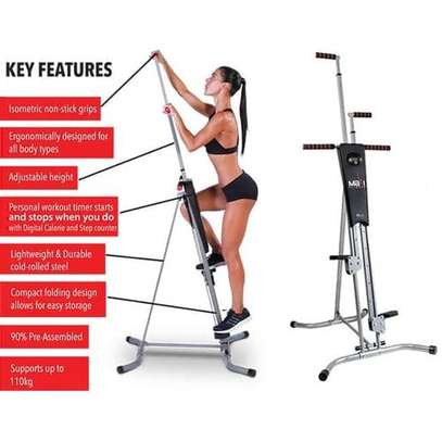 MAXI CLIMBER VERTICAL EXERCISE STEPUP TOTAL BODY WORKOUT image 2