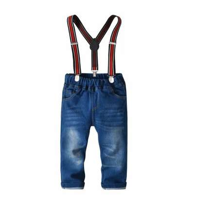 Fashion 2 Piece Clothing Set For Boys Shirt & Jeans 1-6yrs image 3