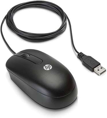 HP 3-Button Mini USB Optical Wired Mouse 1000 DPI image 2