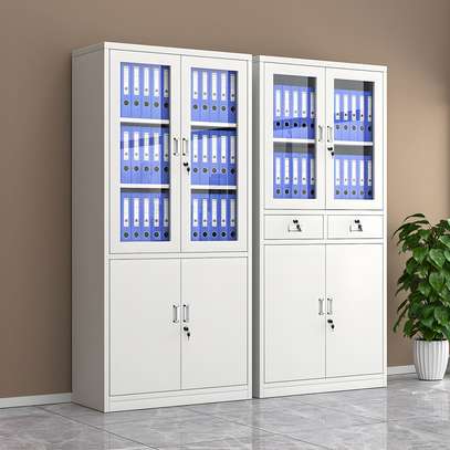 Tempered Glass Door Steel Cabinet image 12