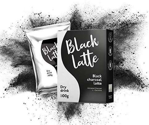 Black Latte - Charcoal Coffee for Weight Loss (100% image 1