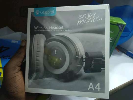 Celebrat Wireless Headphones(Genuine) in shop- Celebrat A4 +Delivery image 1