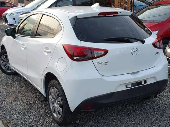 Mazda Demio white color fully loaded 2018 model image 7