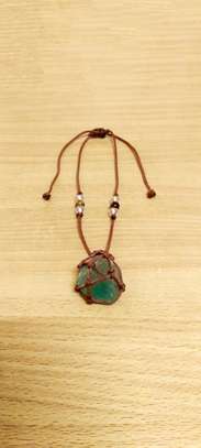 Natural Green Fluorite Crystal~Pendants~Necklaces~Meditation image 10
