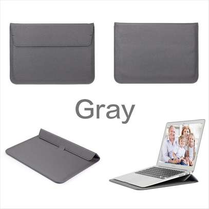 Laptop Leather Sleeve Case bag Pro/Air laptop iPad tablet image 3