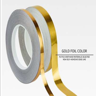 decorative gold tape self adhesive home decor image 1