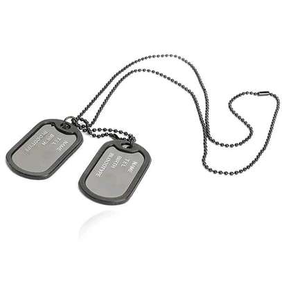 Millitary Personalised Stainless Steel Dog Tags
Ksh.630 image 2
