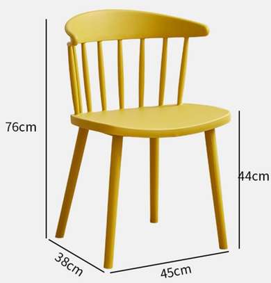 Office Chair: Modern Strong Plastic Home Office Chair image 6