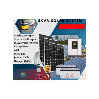 5KVA Solar Back Up System With Hybrid Inverter image 1