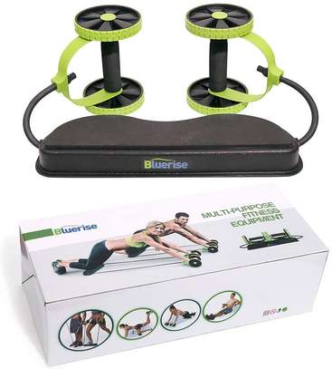Ab Roller for Abs Workout Multifunctional No Noise Ab Roller Wheel Exercise Equipment Thicker Easy to Use Ab Roller Body Shaping for Home Gym image 1