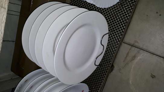 6pc dinner plates/Glass plates/Plate image 2