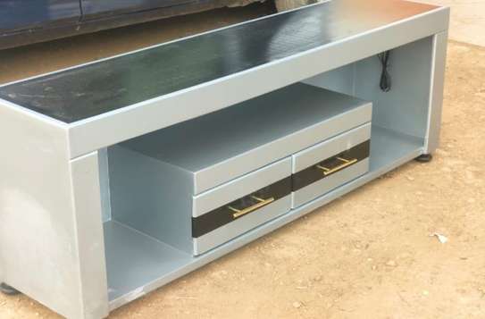 Tv stand with grey colour image 1