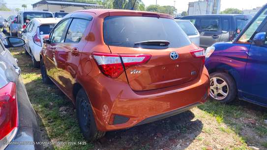 Toyota Vitz hybrid orange 2018 image 6