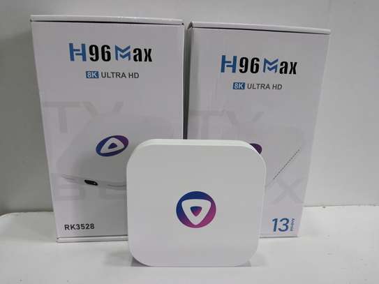 H96 Max Rk3528 TV Box Android 13.0 8K 4gb+64gb Bt5.0 Dualwif image 2