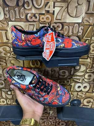 Maroon floral vans shop