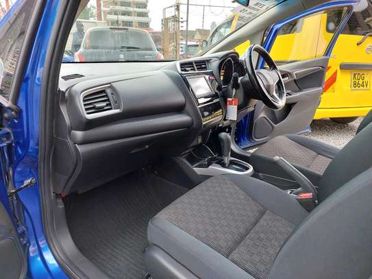 Honda fit non hybrid blue color 2016 model image 3