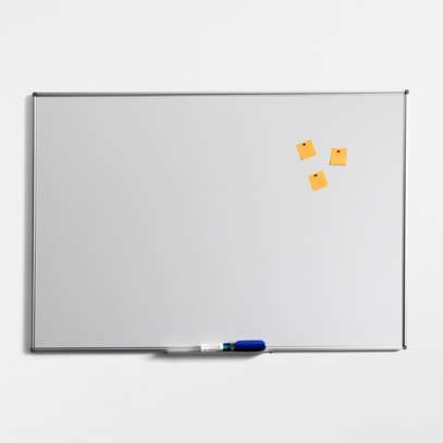 5*4ft wall mounted non magnetic whiteboard image 1