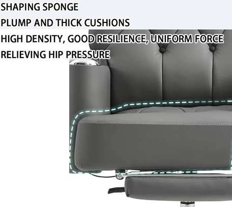 Office Chair: CEO Reclining Executive Seat image 2