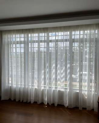 QUALITY HEAVY SHEER CURTAINS. image 1