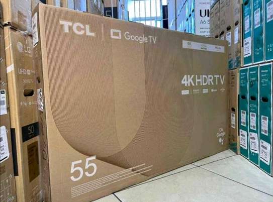 55 TCL smart UHD Google TV +Free TV Guard image 1