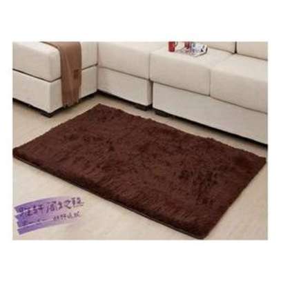 Soft Fluffy Carpet  5*8 (chocolate brown) image 2