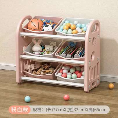 Large capacity Household Baby Toy  Storage Cabinet image 2