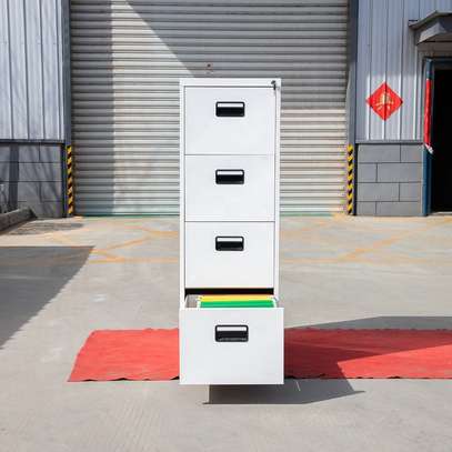 Modern 4-Drawer Steel Filing Cabinet image 6