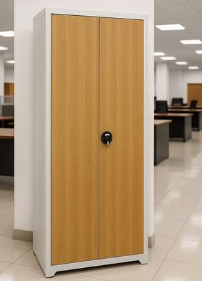 Office Cabinet: Two-Door Adjustable Shelves Cabinet image 1