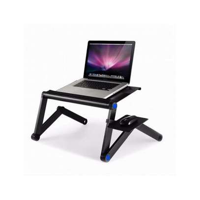 Laptop Stand Adjustable Laptop Desk With Mouse Pad image 2