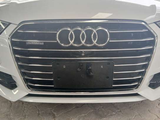 Audi A6 white 2018 image 1