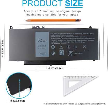 DELL 6MT4T LAPTOP Battery FOR Latitude 14 5470 E5470 15 5570 image 3