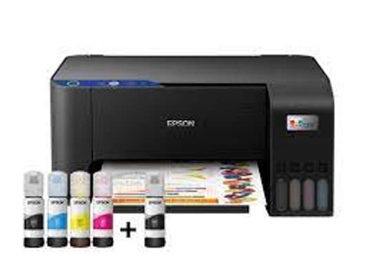 Epson l3211 ink tank printer print copy and scan. image 1