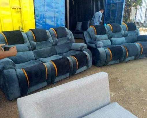 Recliner replica Sofas (5 &7 seaters) readymade image 2