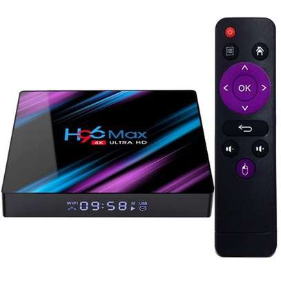 H96 Max 4K Ultra HD Android 10 TV Box 4GB-RAM 32GB-ROM image 1