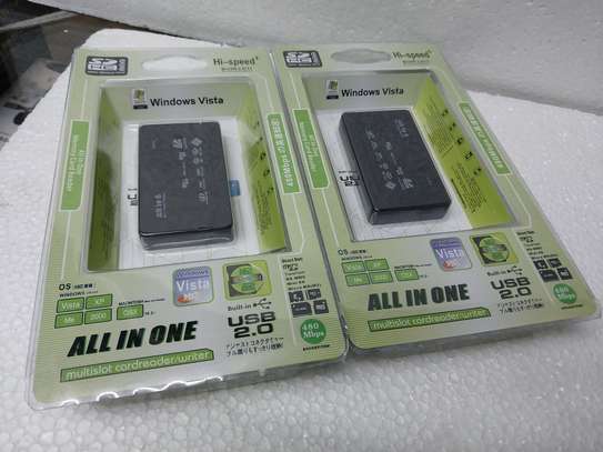 All in One USB 2.0 Card Reader (SD / microSD / M2 / XD / CF) image 1