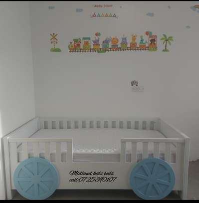 Toddler bed / Baby cot with wheels/ kids furniture kenya image 1