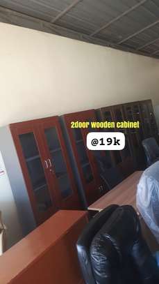 High quality two door wooden filling cabinets image 2