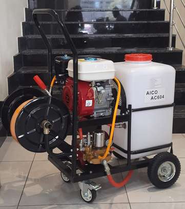 Aico Japan trolley Sprayer engine 7hp image 1
