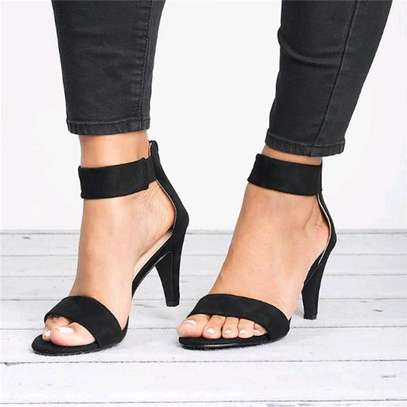 Comfy chunky stiletto heel image 3