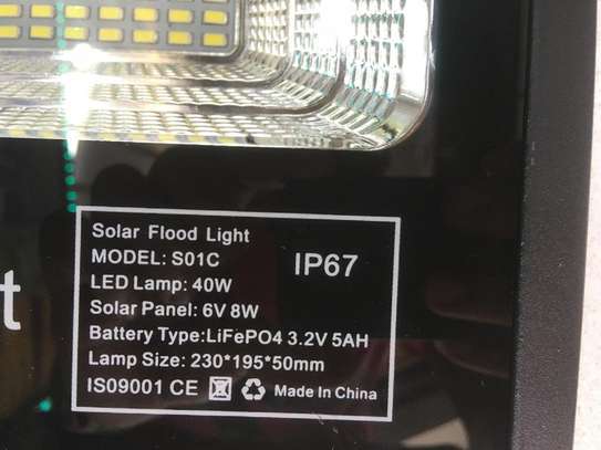 40w Solar Floodlight image 1
