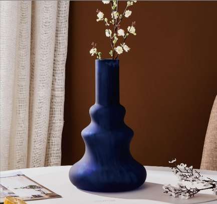 Ceramic flowers vase image 1