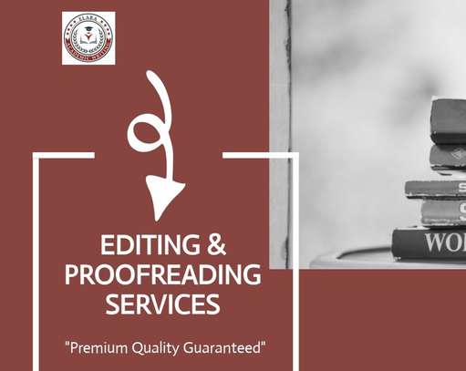 EDITING & PROOFREADING SERVICES image 1