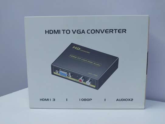 Powered HDMI to VGA/Audio Converter image 2