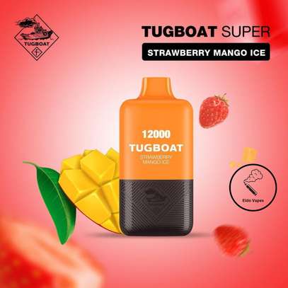 TUGBOAT SUPER 12000 Puffs Vape - Strawberry Mango Ice image 1