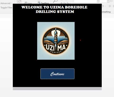 UZIMA BOREHOLE DRILLING SYSTEM image 1