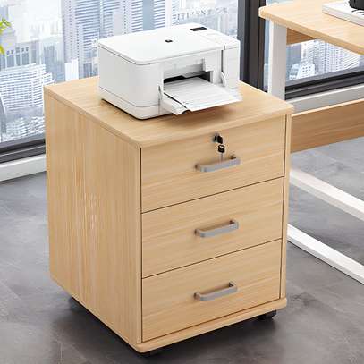 Cabinets: Casual Composite Wood Free Standing Cabinet image 1