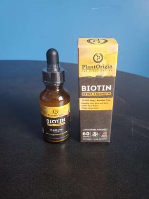 Biotin Liquid Vitamin Drops 15000mcg image 1