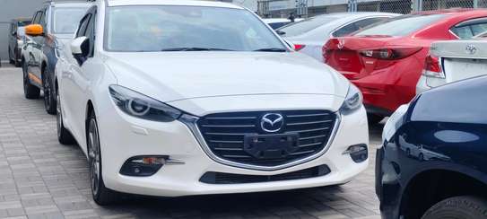 Mazda Axela Saloon Sunroof white Diesel 2017 image 3